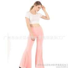 亚马逊ebay速卖通热卖爆款高腰紧身性感运动莫代尔瑜伽阔腿裤