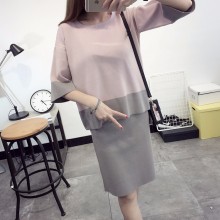 广州厂家便宜毛衣批发春秋毛衣外套女2017春装新款韩版宽松百搭潮中长款外搭厚针织开衫批发便宜地摊甩货女式针织衫批发