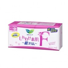 日本花王乐而雅F日用护翼卫生巾20.5cm24片（新旧包装随机发送（6包装）折合每包 28.3元 保质期18年10