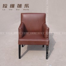 时尚婚纱摄影店接单椅 老板椅 书房椅 餐饮店椅子 实木椅子 皮椅定制