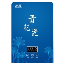 小艾即热式电热水器厂家 恒温家用淋浴快热变频小厨宝5.5KW一件代发 即热式电热水器厂家