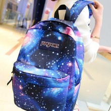 女包2015新款时尚潮流学生背包 星空男女双肩包旅行包一件代