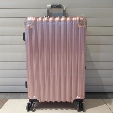 热销【裕皇楷】 铝框拉杆箱 金属边框 时尚潮流最新款 优质拉杆箱包制造商  时尚拉杆箱