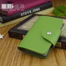 【工厂批发】新款PU仿皮时尚卡包定制LOGO卡包卡套批发