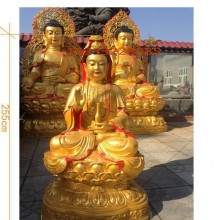 佛像雕塑寺庙人物雕塑 韦陀菩萨定做大型纯铜三宵娘娘图