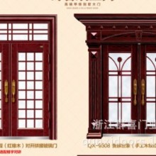热销！定制！欧式别墅大门 复古 室内门　钢木门生态木门