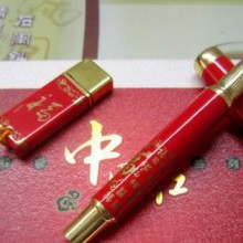 C礼品U盘，中国风，中国情，红瓷U盘，礼品U盘