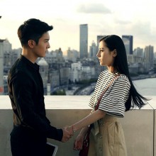 2017韩国东大门韩范BF韩版中袖条纹宽松喇叭袖短袖t恤女学生潮