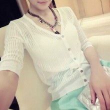 夏季新款披肩小外套短款镂空罩衫针织衫女薄开衫外搭空调衫防晒衣