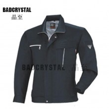 工作服套装春秋长袖夹克 可定制防酸碱防静电Badcrysta