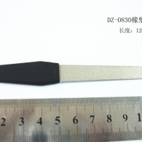厂家直供塑柄指甲锉、橡塑柄指甲锉、修甲锉等美甲工具