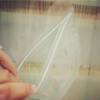 现货 内裤包装袋 自立拉链封口pe透明可视内裤拉链袋包装袋