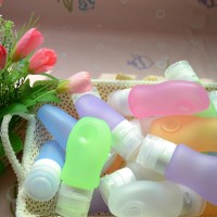 扇形可爱硅胶分装瓶乳液分装瓶/旅行分装瓶旅行洗漱包必备配件