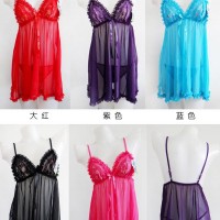 库存女士情趣睡衣批发女式蕾丝性感睡衣女士激情睡衣定做82082