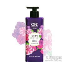 韩国LG ON 香水沐浴露 滋润保湿香味持久 紫罗兰 ON沐