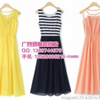 2015夏装连衣裙批发2015夏季雪纺衫批发2015新款连衣裙批发2015厂家夏装裙子批发2015新款韩版女装上衣批发