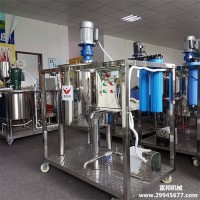 一体多用中型乳化设备，富邦机械厂价供应 洗洁精设备 洗衣液设备 洗发水生产设备
